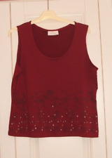 Ann Harvey Top  Size 20 Sleeveless