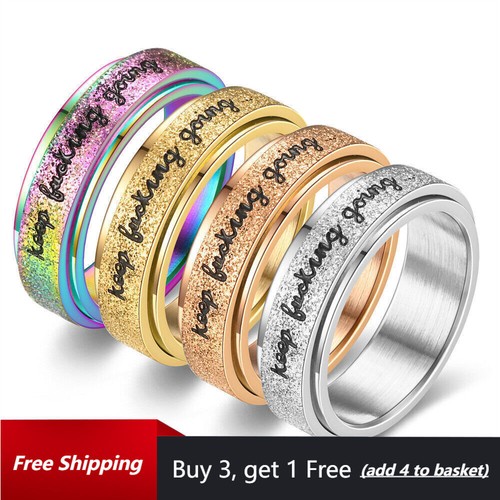 6mm stainless steel ring - 6mm, bling