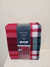 George Home Brushed Cotton Red