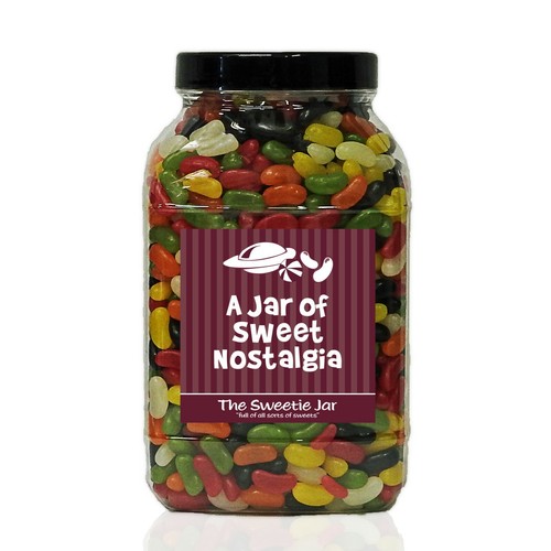 Jelly beans sweets jars - jelly,