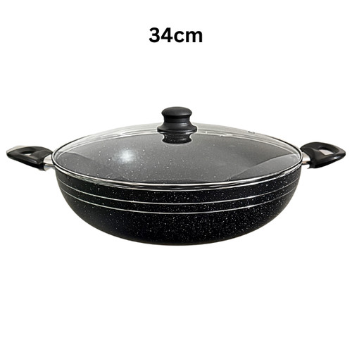 Non stick induction wok pan - non-stick,