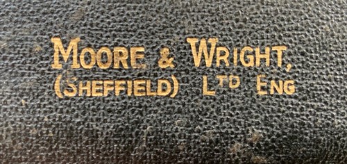 Moore wright micrometer no - wright,