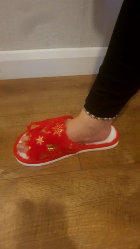 Christmas slippers