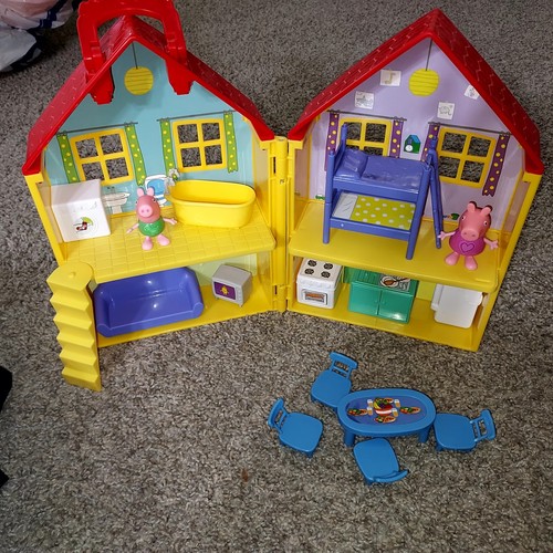 Peppa pig house playset - peppa, w/