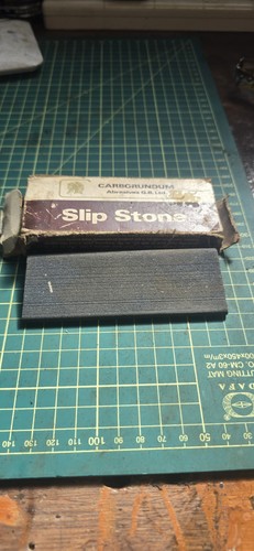 Vintage carborundum slip stone - carborundum,
