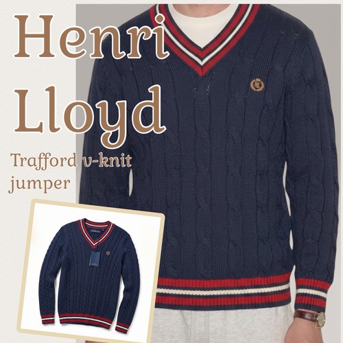 Mens cable knit neck jumper - mens, v