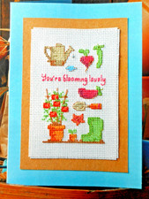 CARD CHART FOR A GARDENER