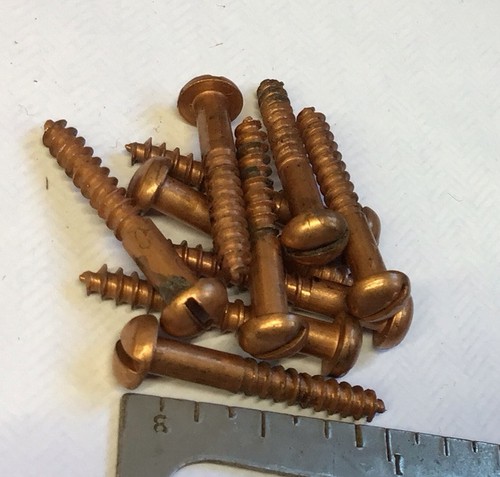 Antique copper colour - 1”x, 6