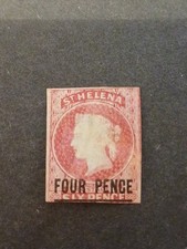 ST. HELENA 1863, SG5, CV