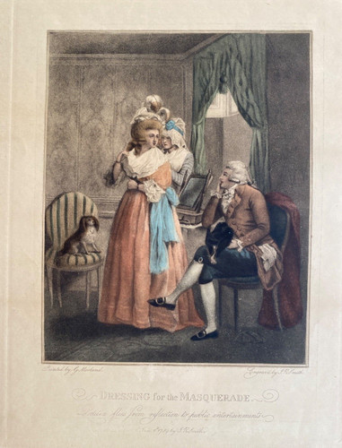 1789 antique print - 1789, (1880)