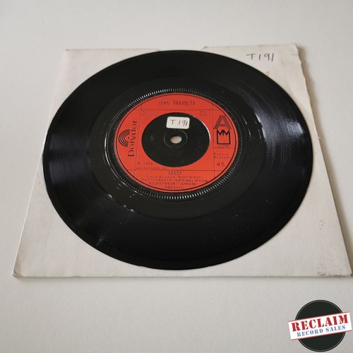 John travolta sandy vinyl - travolta, 7"
