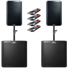 ALTO PRO 9000 Watt Powered PA System Inc Bluetooth For Venues Up To 400 Guests