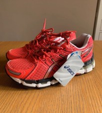 Womens Asics Gel Kayano 19 Fluorescent Orange UK 5 EU 38 - 24cm Trainers New