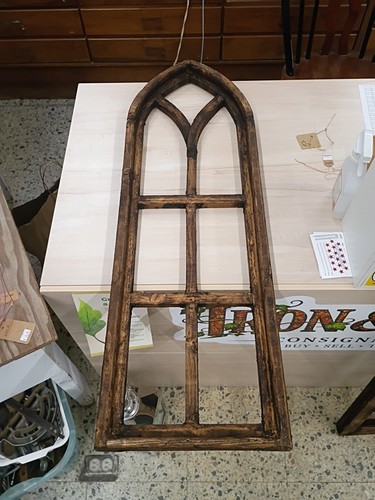 Large wood window - wood,