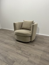 Virgil velvet cuddle chair - chair, –