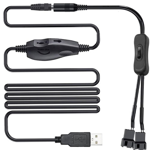12v usb fan - speed, controller