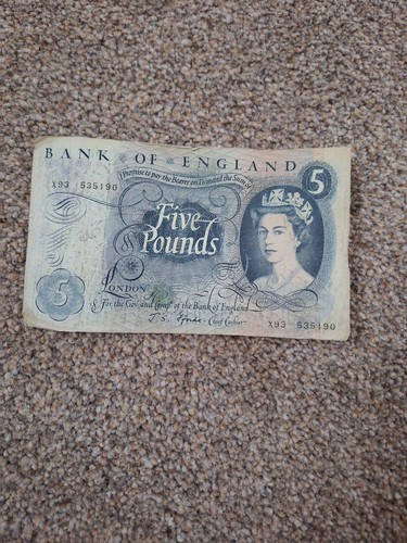 Old note - £5,