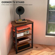 Corner stand tier shelves - corner, 4-tier