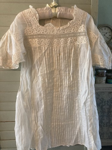 Lovely antique lacey girls - lovely,