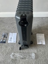 De'Longhi Radia S 1.5kW Oil Filled Radiator - Grey (TRRS0715E.G)