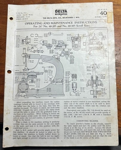 Operating maintenance - &,