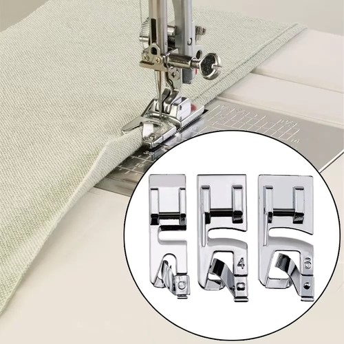 Set rolled hem presser - set,