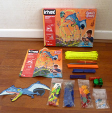 Knex K'Nex Dinosaur Drop Thrill Rides Coaster Set. COMPLETE. 361 parts. No 28041