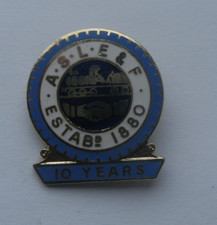 Trade Union Pin Badge - ASLEF