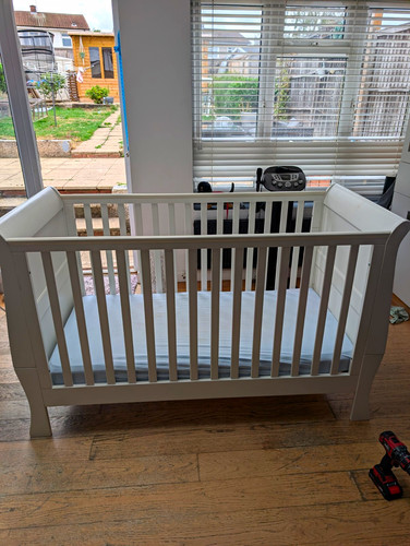 Mamas papas white nursery - white,