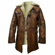 Mens Aviator Sheepskin Leather