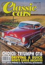 Classic cars 03/1991 featuring