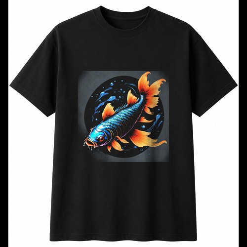Colourful koi butterfly - koi, in