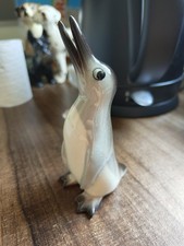 Vintage W R Midwinter Large 5" Porcelain Penguin Ornament Standing