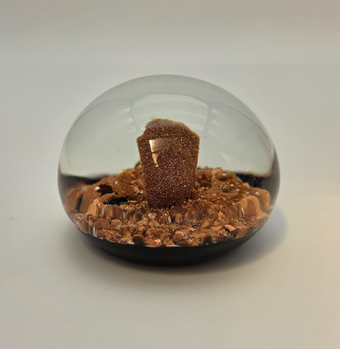Paperweight murano copper - murano,