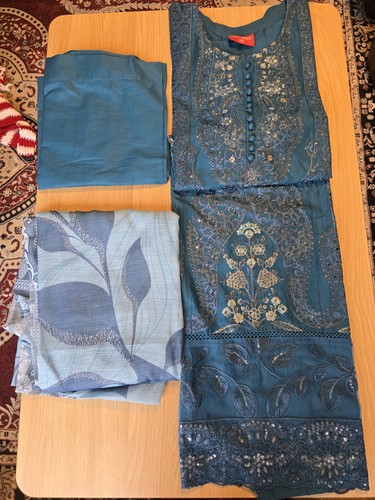 Afghan dress with - dress, trousers