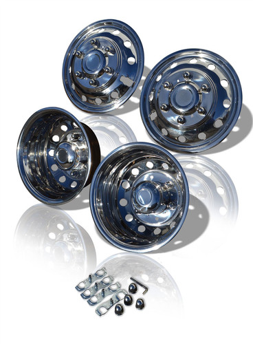 Stainless front rear wheel - stainless,