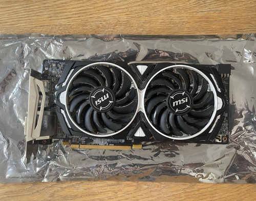 Msi radeon 580 armor 8gb - rx, oc