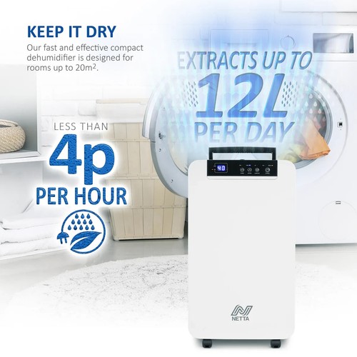 12l electric dehumidifier damp - 12l,