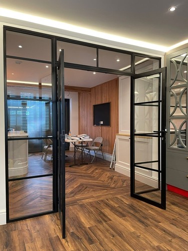 Internal aluminium steel look - aluminium,