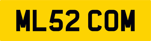 Malcolm personalised dvla car - malcolm,
