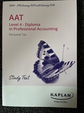 Kaplan AAT L4 Personal Tax Study Kit
