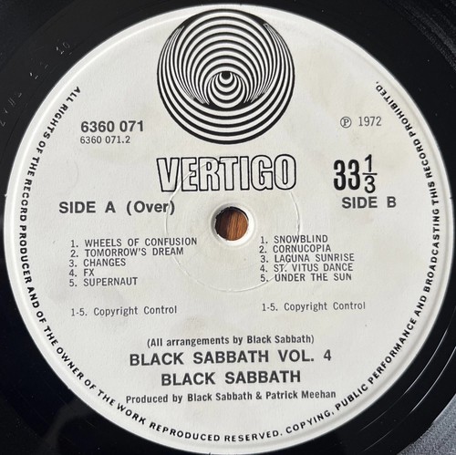 Black sabbath vol - black, vol.