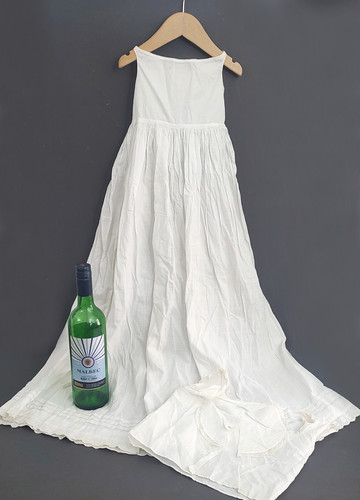 Antique long doll dress