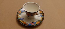 ** H&K OF TUNSTALL ART DECO CUP AND SAUCER **