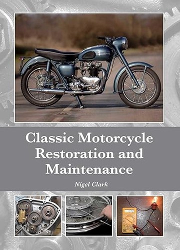 Classic motorcycle restoration - motorcycle,