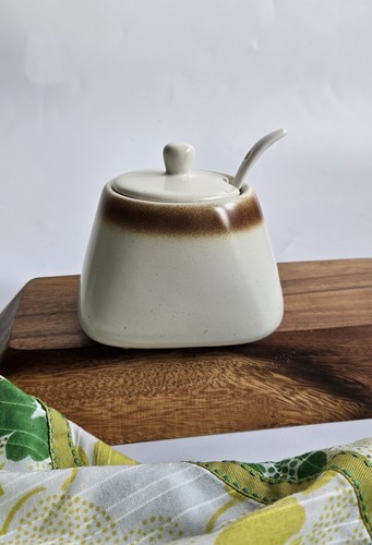 Vintage ceramic sugar bowl - ceramic,
