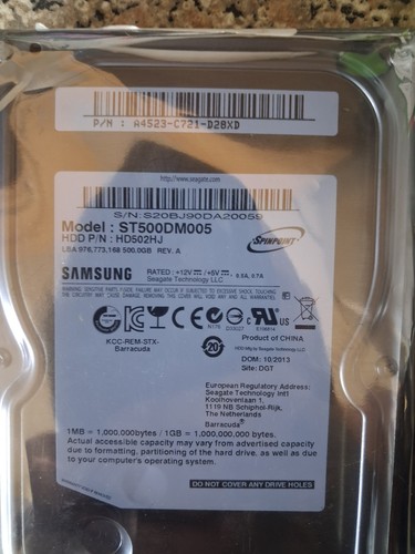 Samsung barracuda 500gb - samsung,