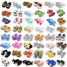 Anime Cartoon Plush Slippers