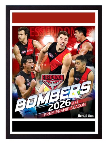Framed 2026 essendon bombers - framed,