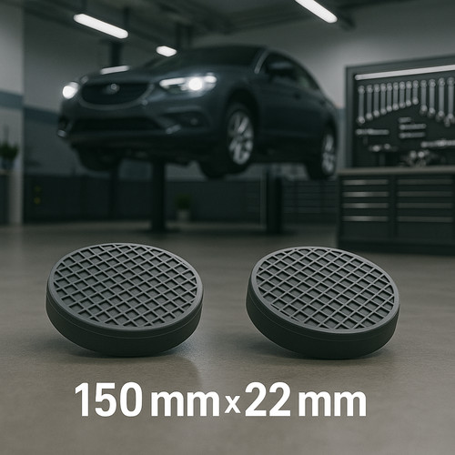 Post rubber lift pads pair - lift,